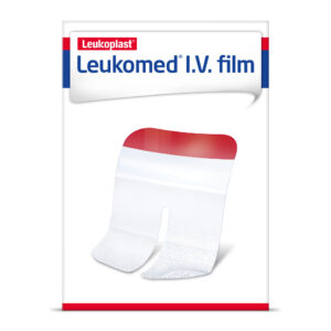 Leukomed IV Apósito Transparente Semioclusivo para Fijación Vías Venosas 6 x 8cm (1 Caja 50 Unid.)