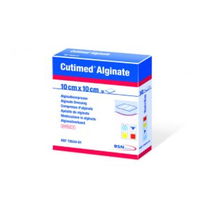 Cutimed Alginate Apósito de Fibra de Calcio-Sodio 10 x 20cm (1 Caja 10 Unid.)