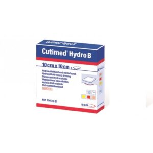 Cutimed Hydro B Apósito Hidrocoloide Estéril 10 x 10cm (1 Caja 5 Unid.)