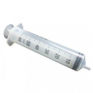 Jeringa Hipodérmica Controlada BD Punta Excéntrica 60ml (1 Caja 60 Unid.)