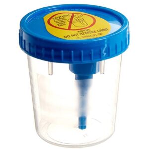 Frasco Recolector de Muestra de Orina 120ml (1 Caja 200 Unid.)