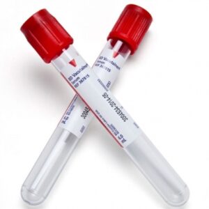Tubo BD Vacutainer para Suero 6ml - 13 x 100mm (1 Caja 100 Unid.)