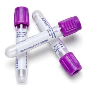 Tubo BD Vacutainer con EDTA 6.0ml - 13 x 100mm (1 Caja 100 Unid.)