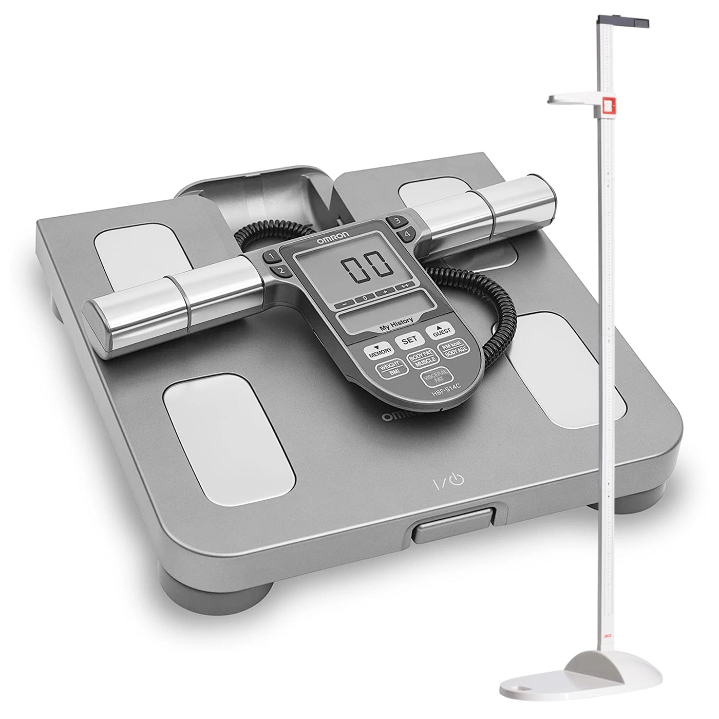 Balanza Omron 514C + Tallímetro Seca 213 (Kit Completo)
