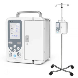 Bomba de Infusión Contec SP750 + Porta Suero (Kit Completo)