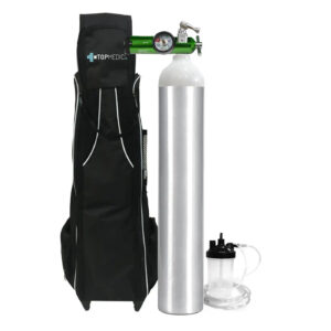 Kit Cilindro de Oxígeno Roller + Regulador Adulto 685 Litros (Kit Completo)