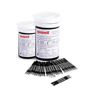 Cintas Glucómetro 582 Yuwell (1 Frasco 100 Unid.)