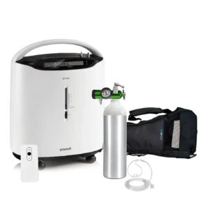 Concentrador de Oxígeno Yuwell + Kit Oxígeno Portátil (Kit Completo)