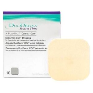 Duoderm CGF Extra Thin 10 x 10 Convatec (Caja 10 unid.)