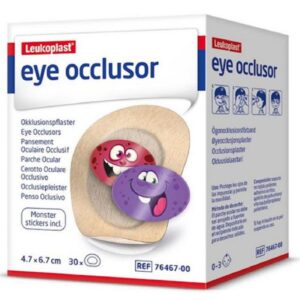 Leukoplast Eye Occlusor 4.7 x 6.7cm Junior (1 Caja 30 Unid.)