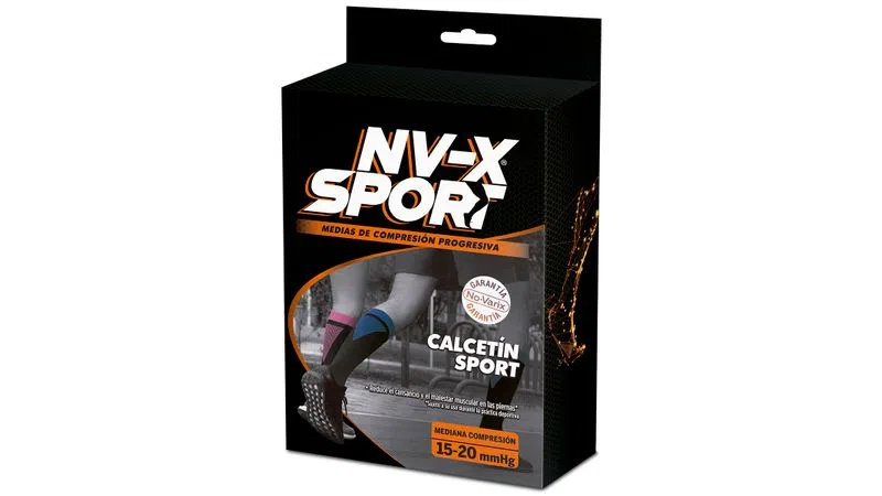 Medias Compresion Novarix Sport 15-20 Mmhg (Por Unidad)