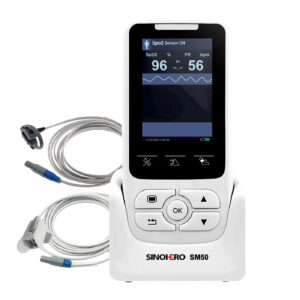 Oxímetro Sinohero SM50 Neonatal y Pediátrico (Kit Completo)