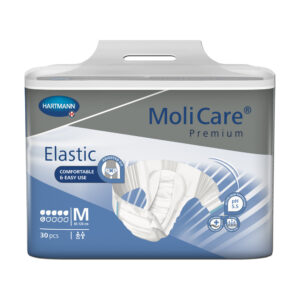 MoliCare Premium Elastic Talla M - 6 Gotas (1 Paquete 30 Unid.)