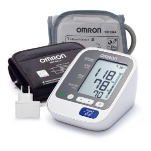 Toma Presión Omron 7130 + Brazaletes + Adaptador Eléctrico (Kit Completo)