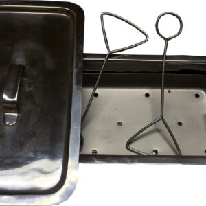 Bandeja Con Tapa y Asas 27 x 17 x 5cm