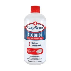 Alcohol 95° 500ml - SanyFarm (Por Unidad)