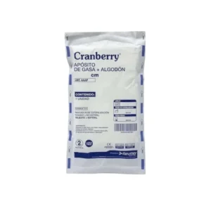Aposito Gasa + Algodon Esteril 40 x 40cm - Cranberry (Por Unidad)