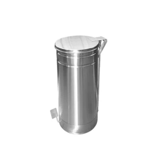 Basurero 30L Acero Inox Con Pedal