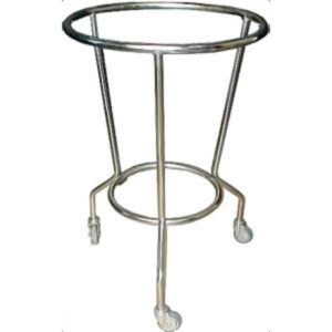 Carro Compresero Rodable Esmaltado/Bolsa Basura