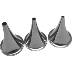 Cono Auricular Acero Inoxidable (Set 3 unid.)