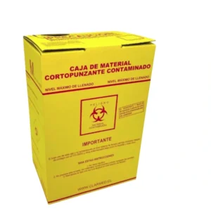 Caja Desecho Cortopunzante Carton Grande 7L