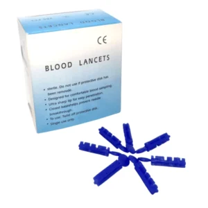 Lanceta Base Plastica Universal p/Glucometro