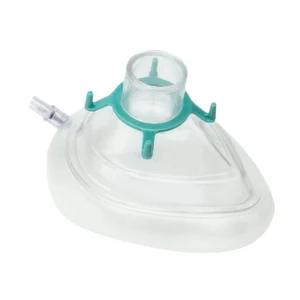 Mascarilla Anestesia Desechable c/Valvula #3