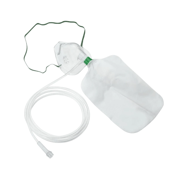 Mascarilla Oxigeno Pediatrica con Reservorio