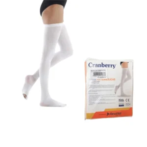 Media Antiembolica Talla S - Cranberry
