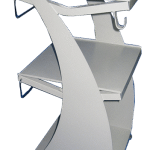 Mesa Porta Equipo Elegance Acero Esmaltado - Cromometal
