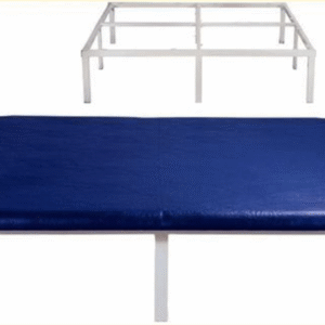 Mesa Taburete Metalica 200 x 200 x 50cm Fija - Cromometal