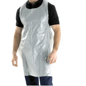 Pechera Plast Blanca T/Unica (100 unid.)