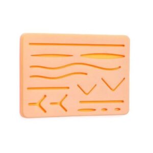 Almohadilla/Piel Sintetica Para Practica De Sutura