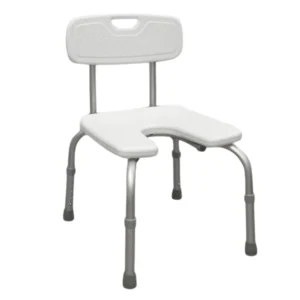 Silla Ducha Herradura con Respaldo
