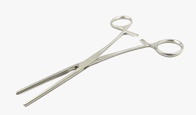 Pinza de Bakey Recta Cardiovascular 17cm