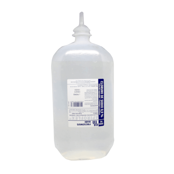 Suero Fisiológico 1L 0.9% NaCl