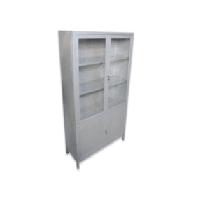 Vitrina 2 Cuerpos Esmal. 150 x 40 x 100cm