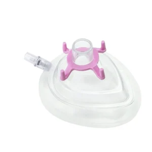 Mascarilla Anestesia Desechable c/Valvula #1