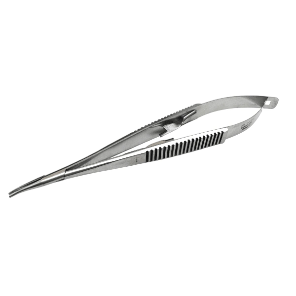 Portaagujas Castroviejo Curvo Con Bloqueo - Foto 3